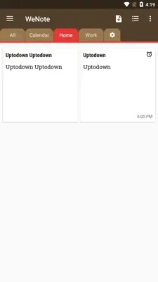 WeNote android App screenshot 3